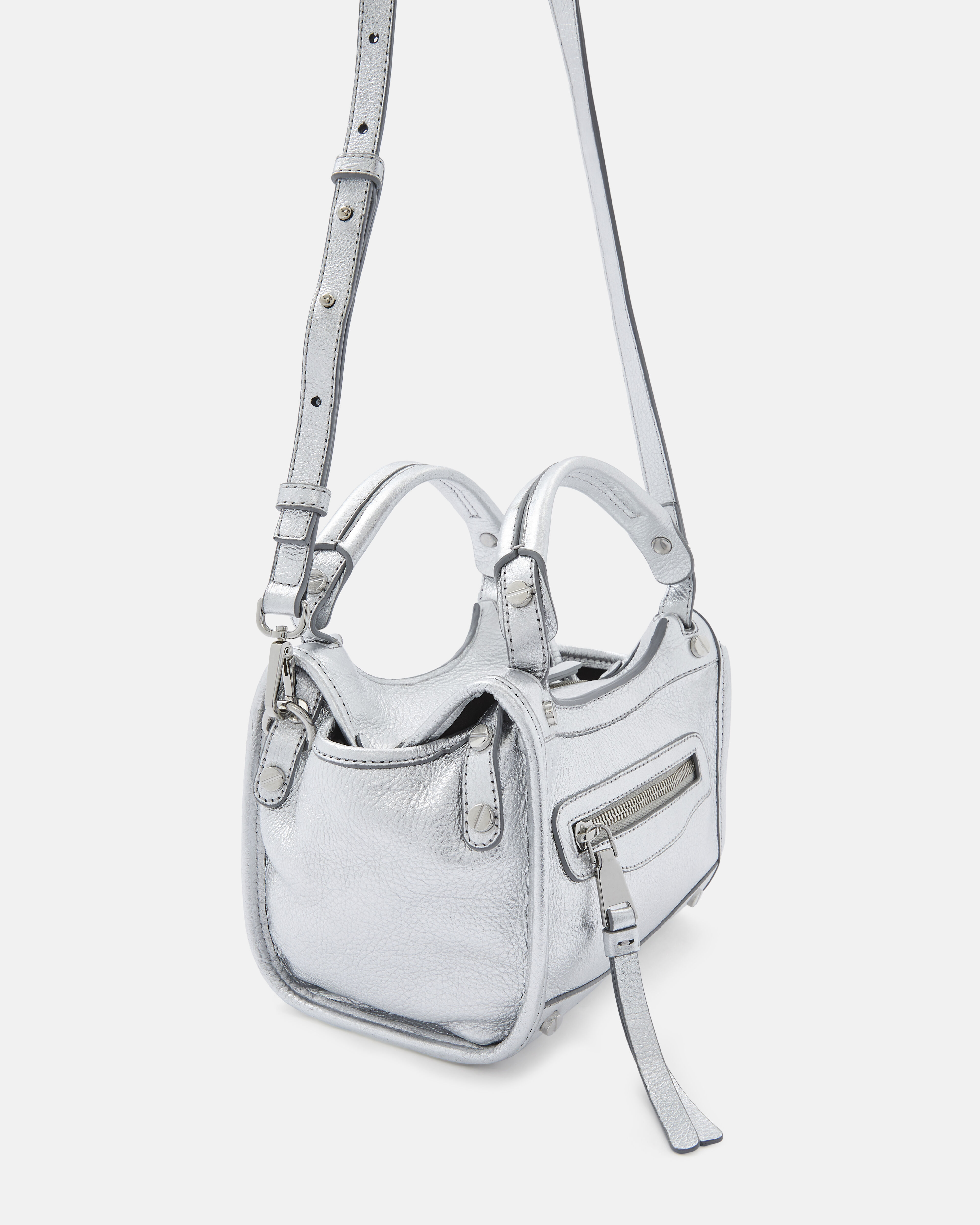 PORTE MAIN FABRICIA Argent