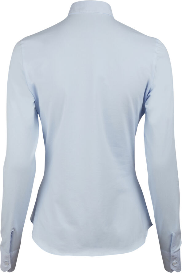 Stenströms Shirt S poplin stretch/jersey Light blue