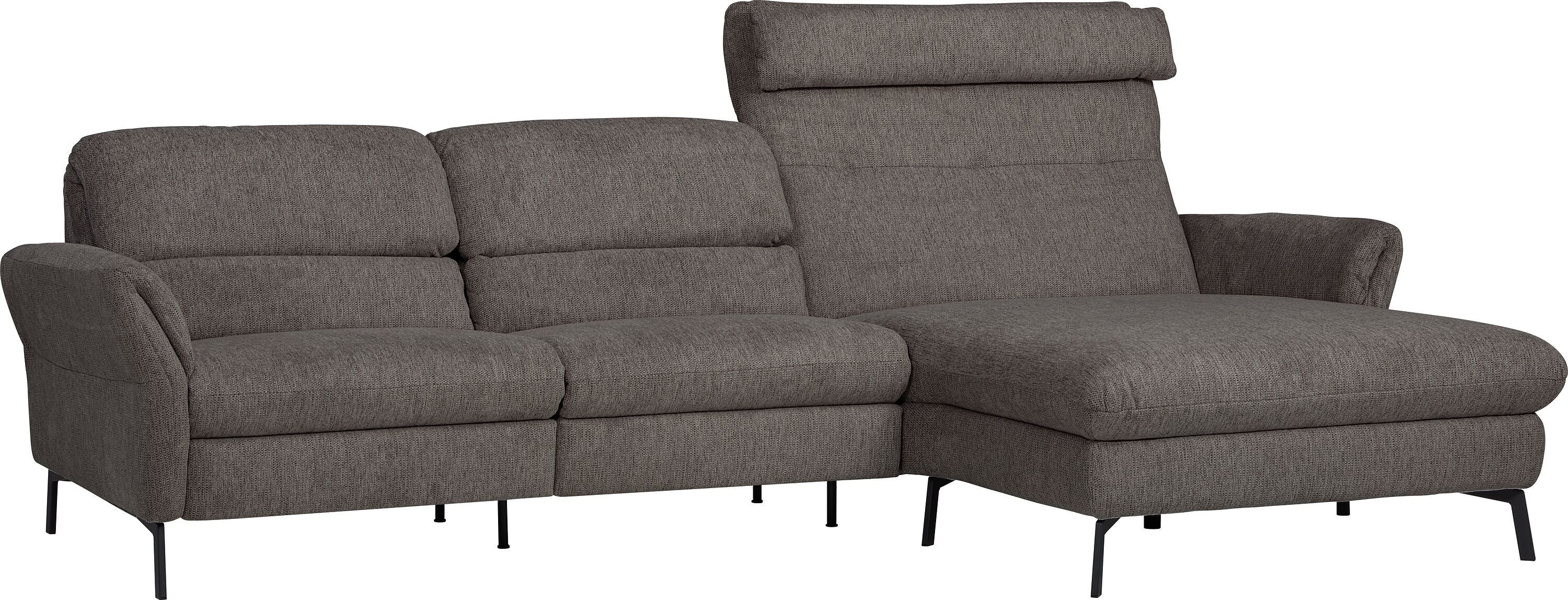 SEBO Ecksofa - Dunkelgrau / B: 284.0 cm x T: 161.0 cm x H: 84.0 cm