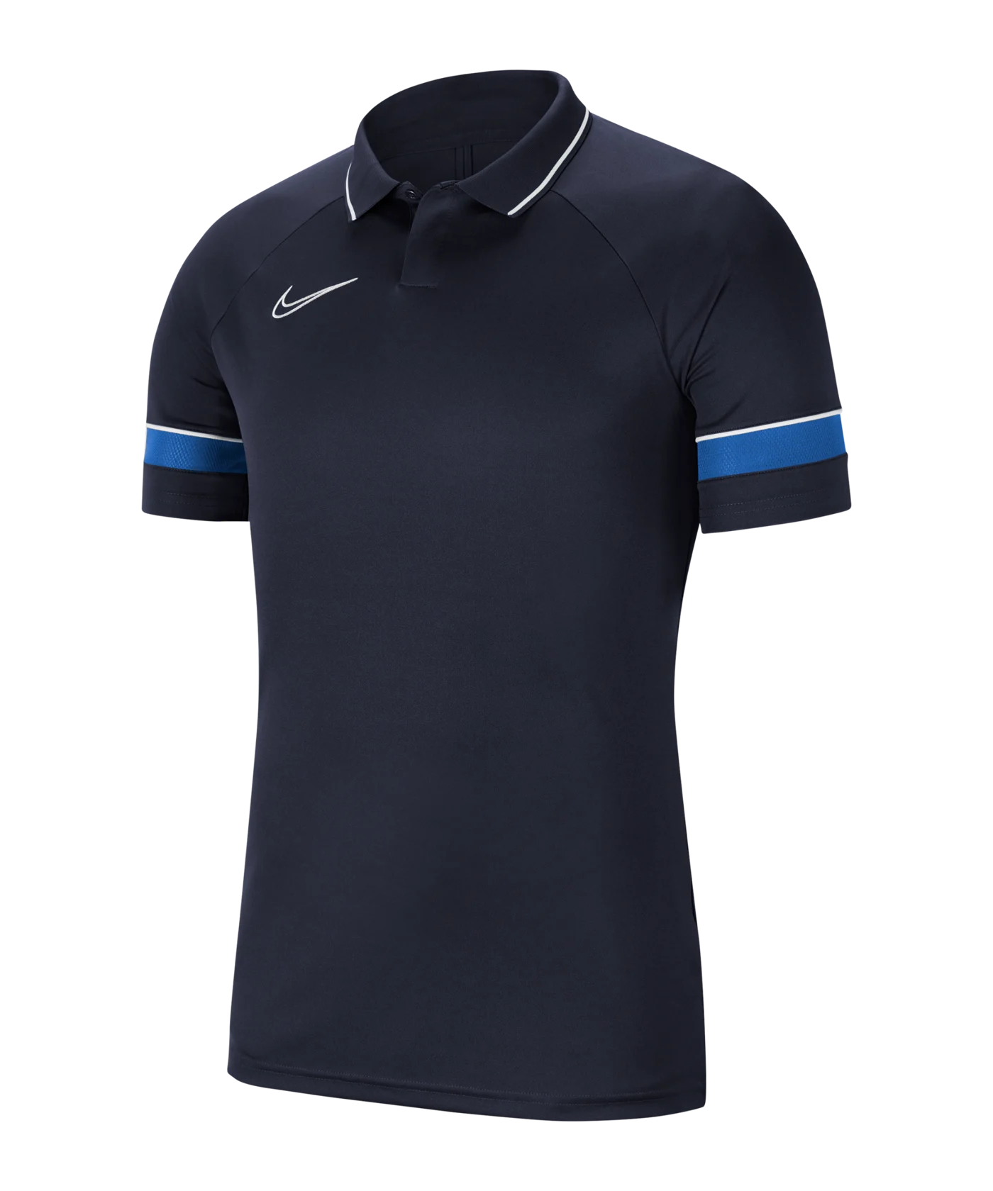 Nike Academy 21 Poloshirt Blau F453