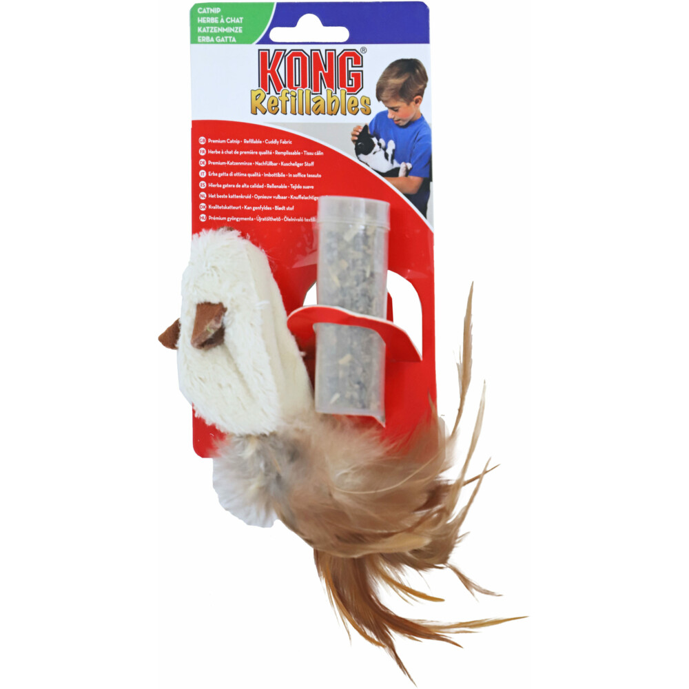 Kong Cat Refillable Catnip Muis