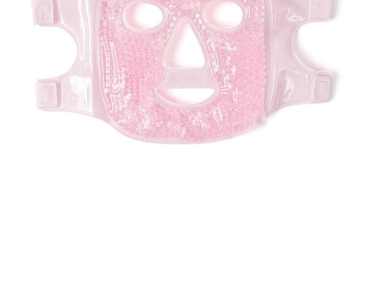 Worthbuy - Herbruikbaar PVC koelend/verwarmend gezichtsmasker