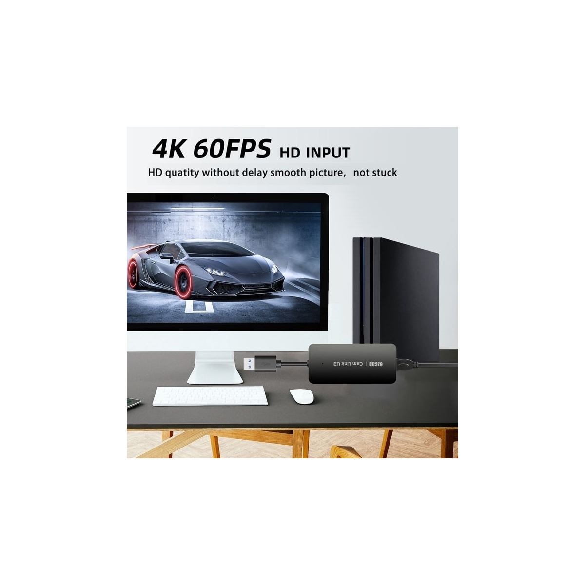 Ezcap USB videoopptakskort 1080p 60fps