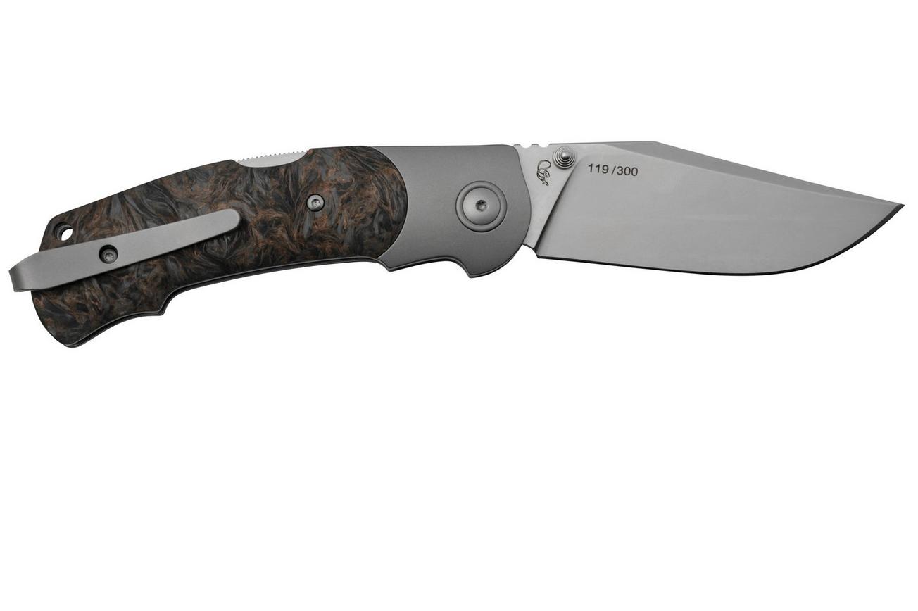Viper TURN V5986FCC Böhler M390, Beadblasted Dark Matter Copper Carbon Fiber, Limited Edition