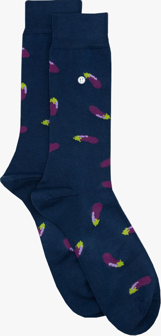 ALFREDO GONZALES blauwe alfredo gonzales sokken eggplant