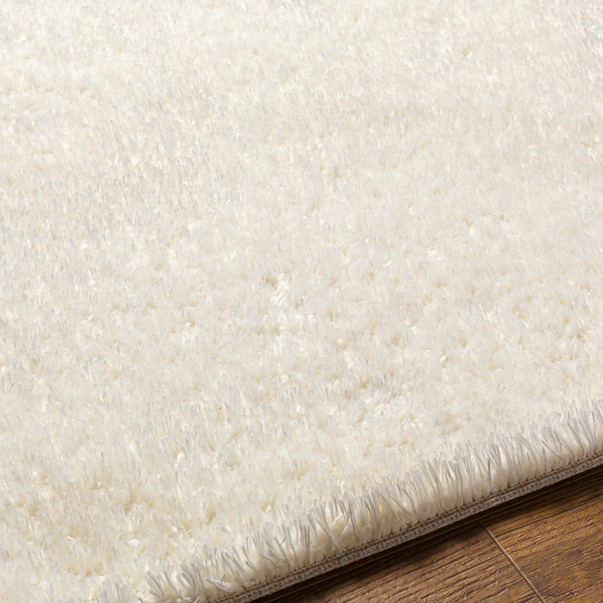Modern hoogpolig shaggy tapijt, ivoor, 160x213 cm, CLAIRE