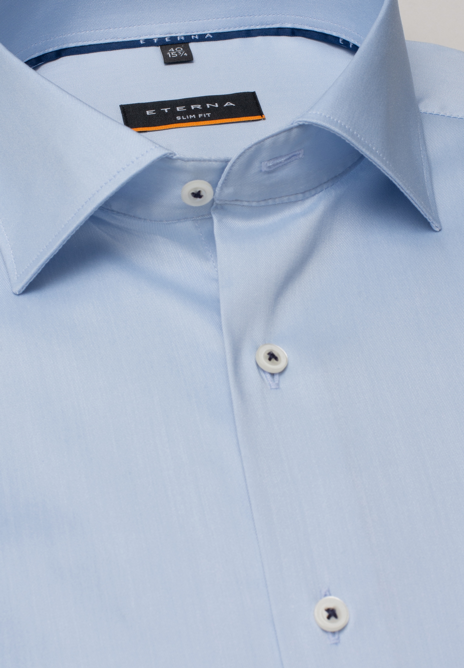 Eterna Langarmhemd »SLIM FIT«, EASY IRON (bügelleicht)