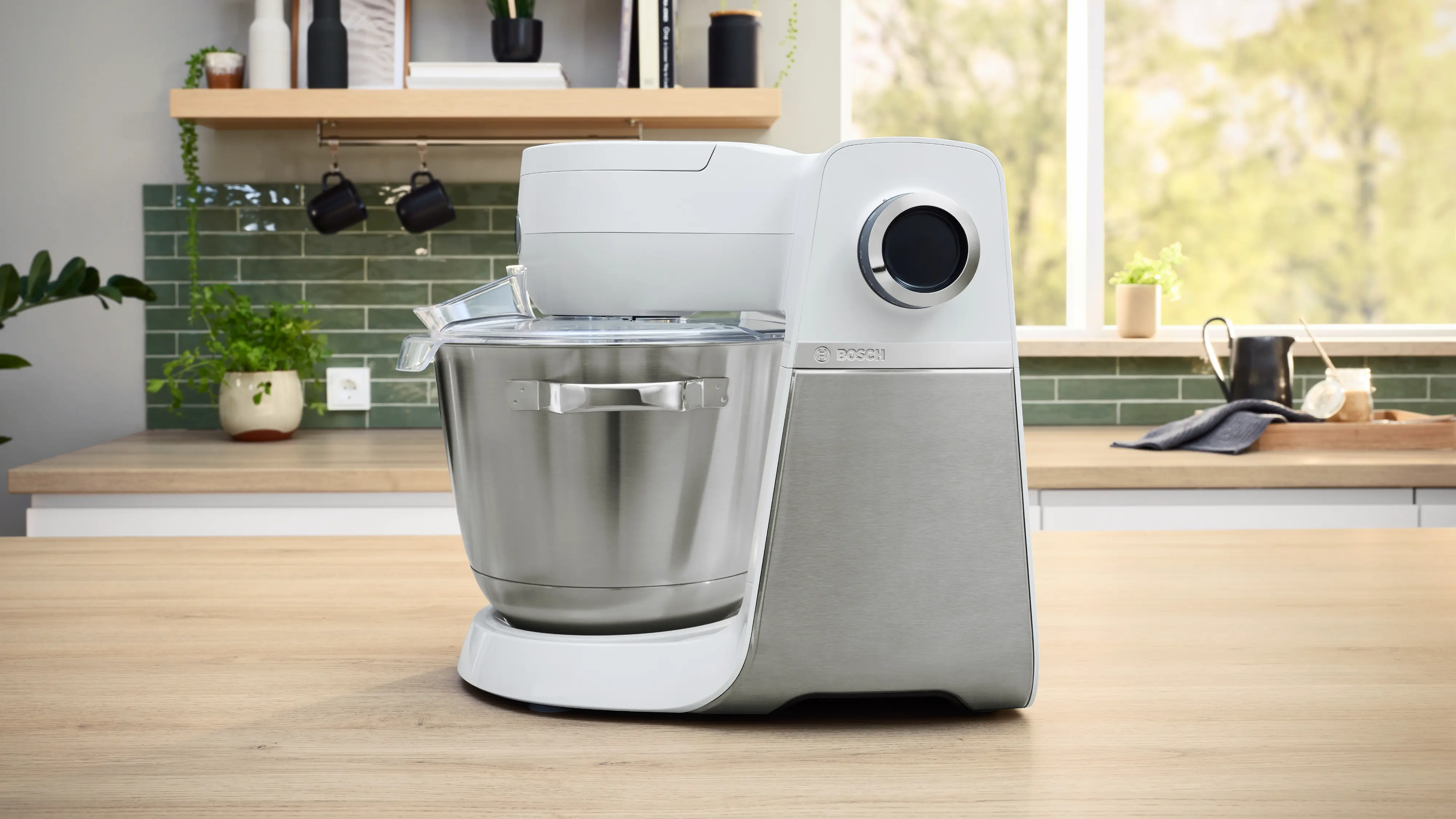 Serie 6 Keukenmachine 1600 W Wit, RVS