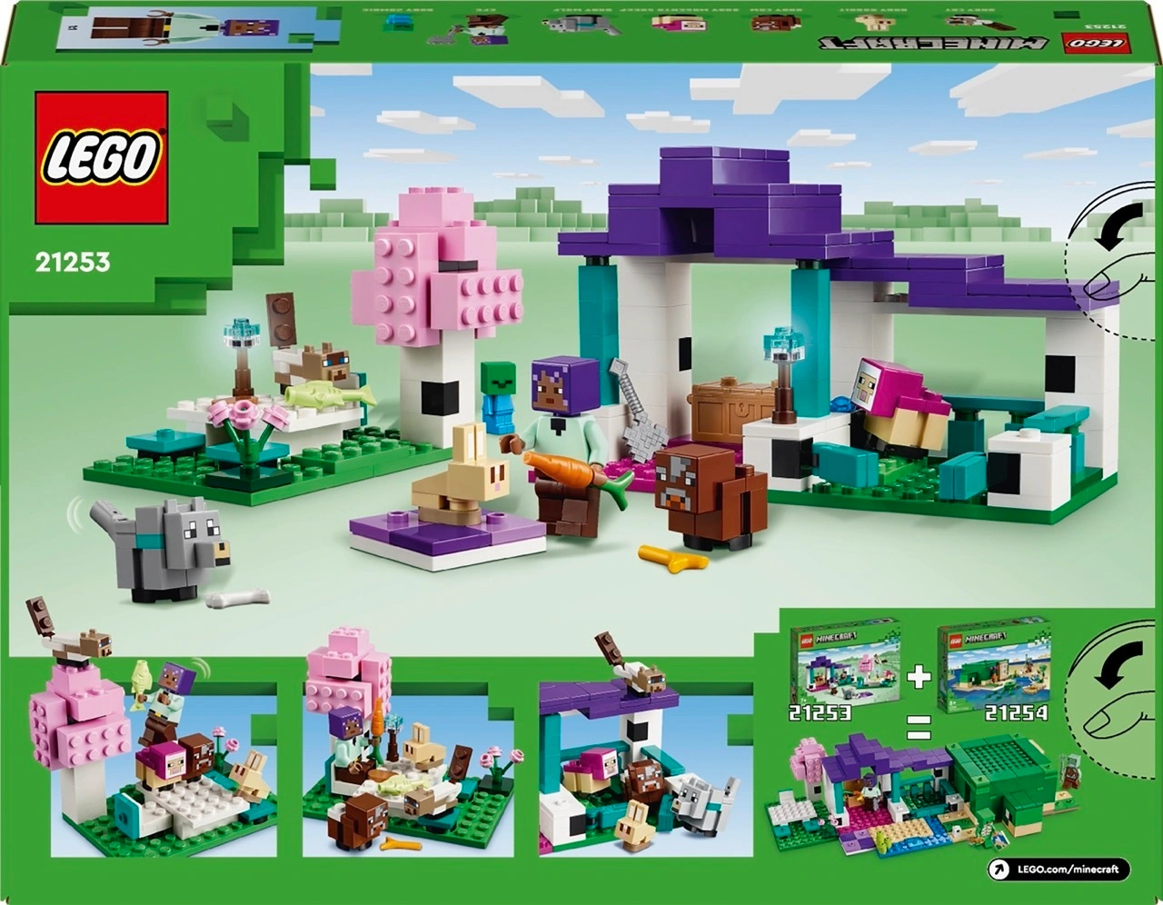 LEGO® Minecraft™ 21253 DAS TIERHEIM