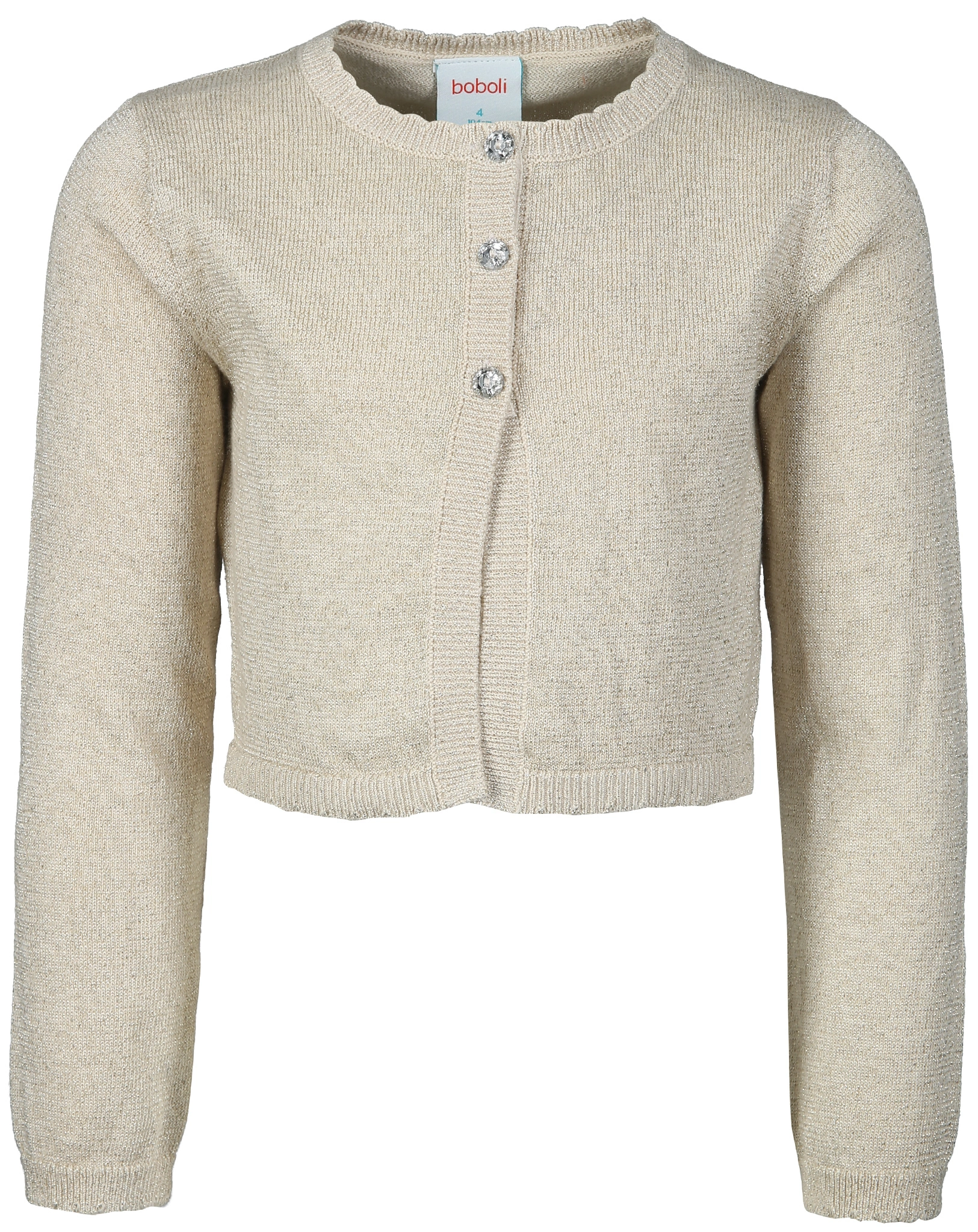 Strickjacke DIAMOND in sand