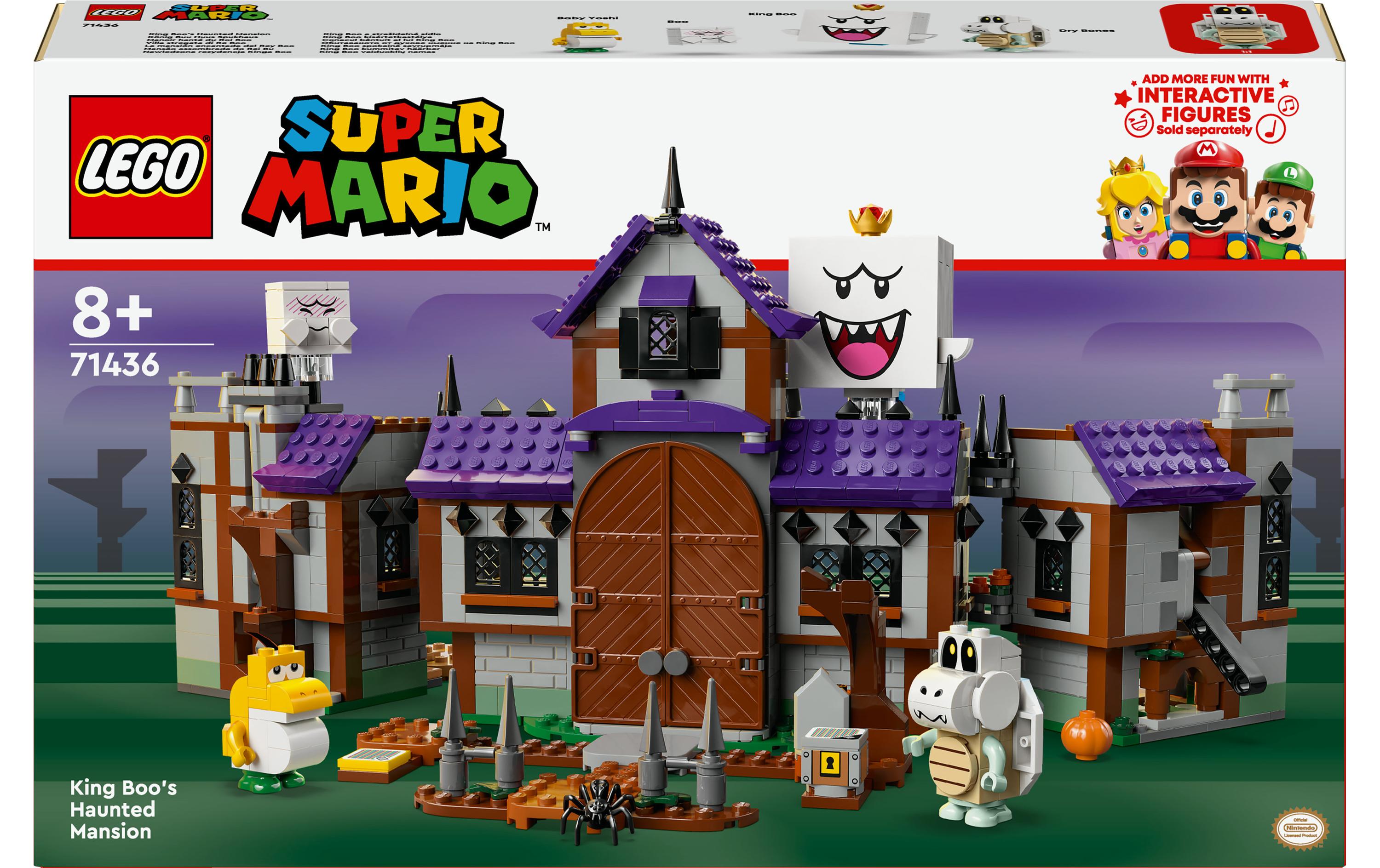 Super Mario König Buu Huus Spukhaus 71436Spielset mit Nintendo Charakteren für gruselige Abenteuer