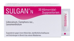 SULGAN N Suppositorien, 20 Stück