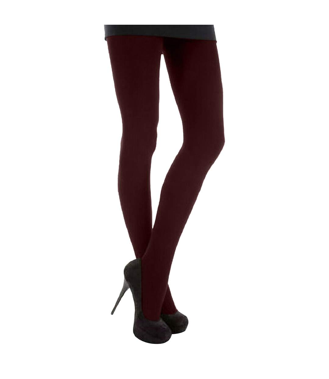 Silky - Collants thermiques 300 deniers (1 paire) - Femme (Vin) - UTLW336