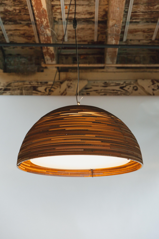 Graypants Scraplights Dome 36 hanglamp Ø93 naturel