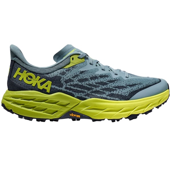Chaussure trail HOKA ONE ONE SPEEDGOAT 5 WIDE STONE BLUE/DARK CITRON