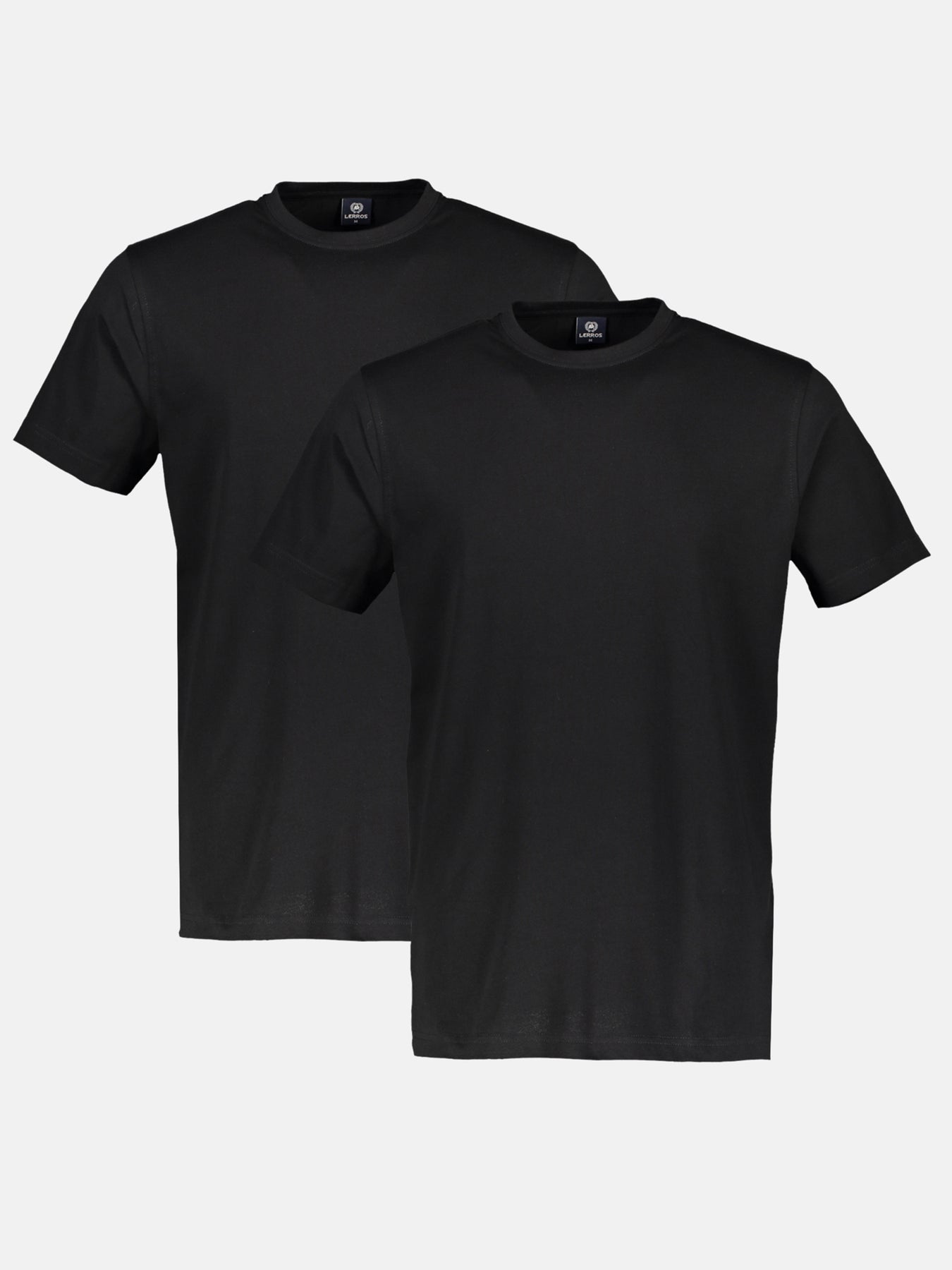 Doppelpack T-Shirt für Herren, Rundhals in Premium Baumwollqualität