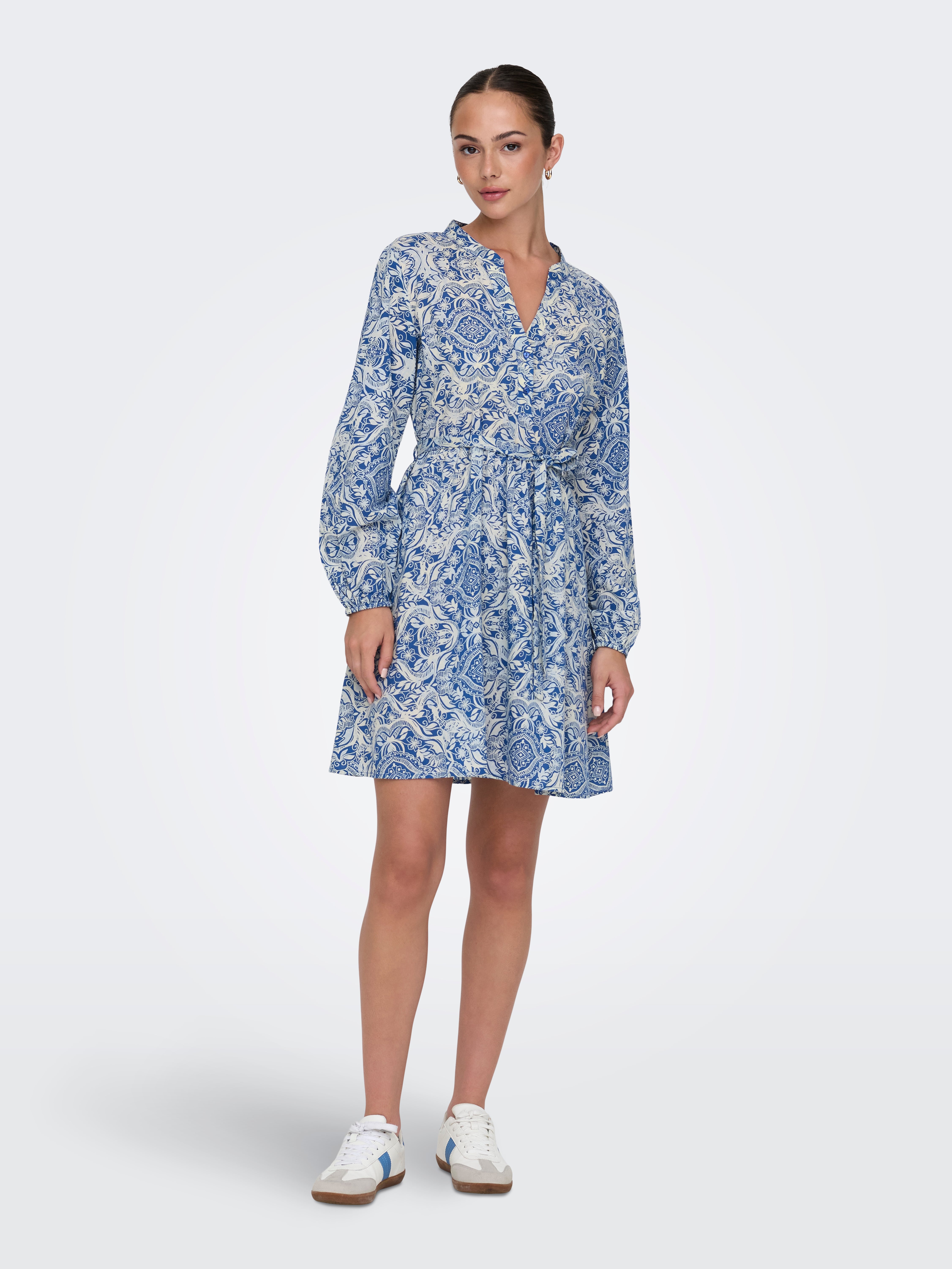 JDYANNA Kurzes Kleid Dazzling Blue