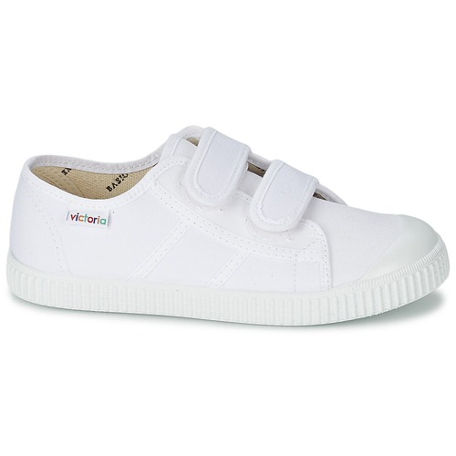Victoria - BLUCHER LONA DOS VELCROS Blanco