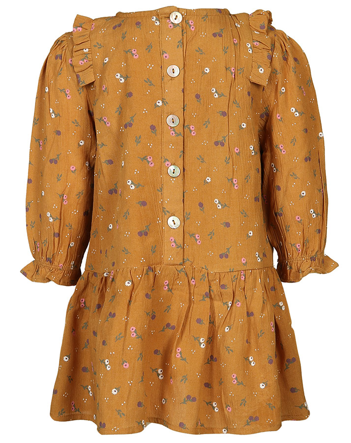 Langarm-Kleid KIRSE in cinnamon