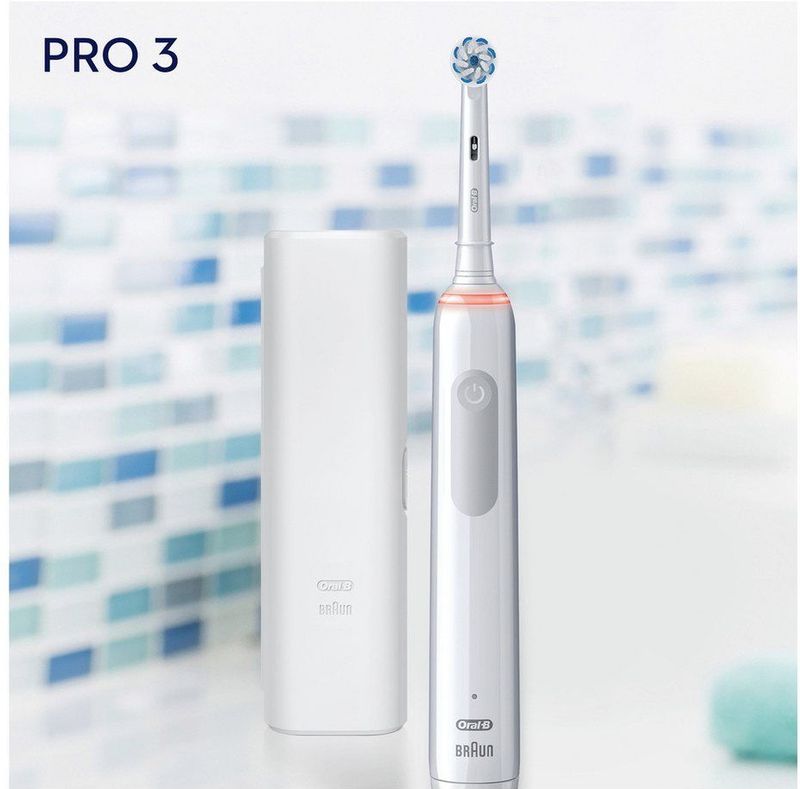 Oral-B - Pro 3 3500 - Elektrische Tandenborstel - Wit