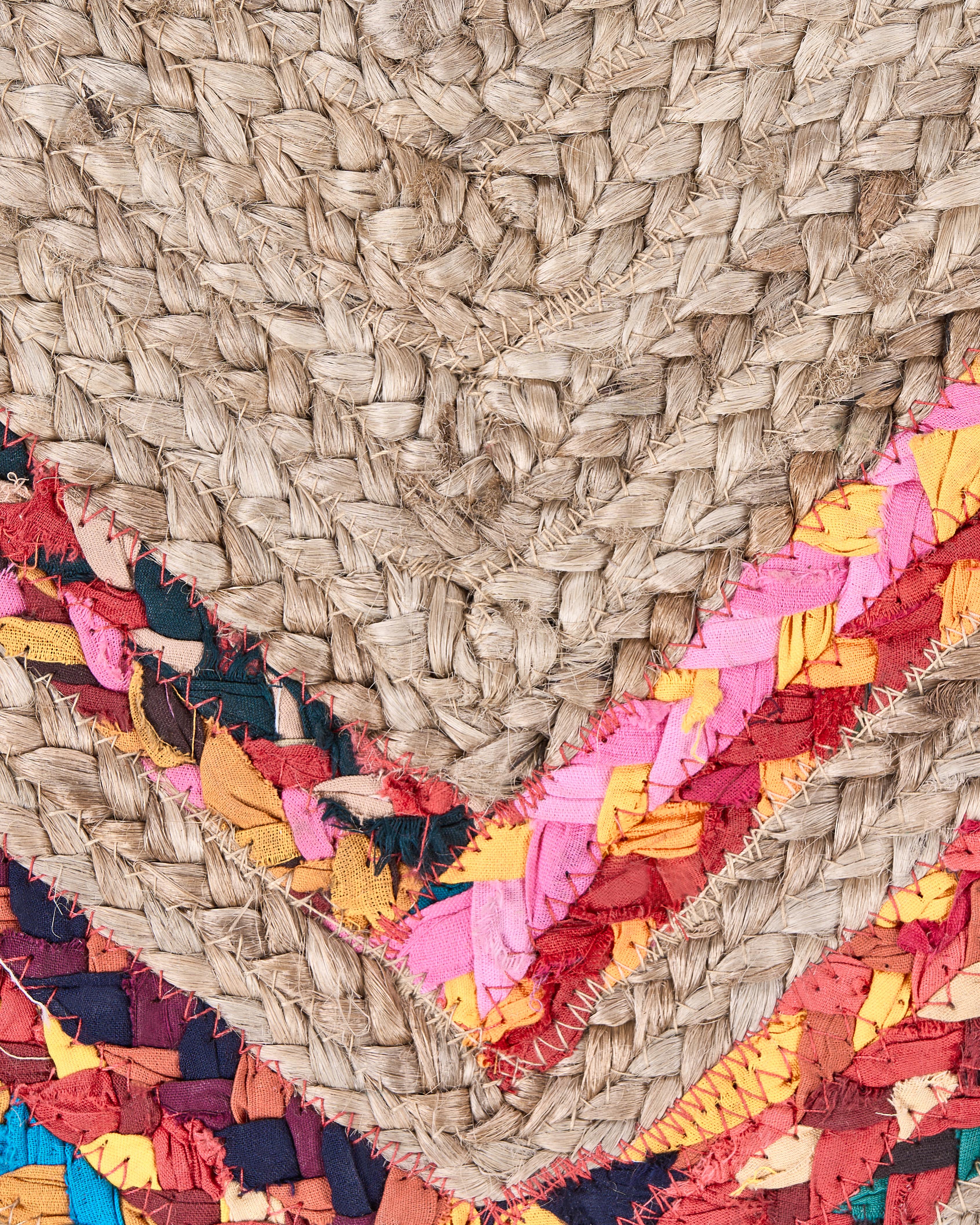 Vloerkleed RAIGAD Meerkleurig 160 x 230 cm Jute