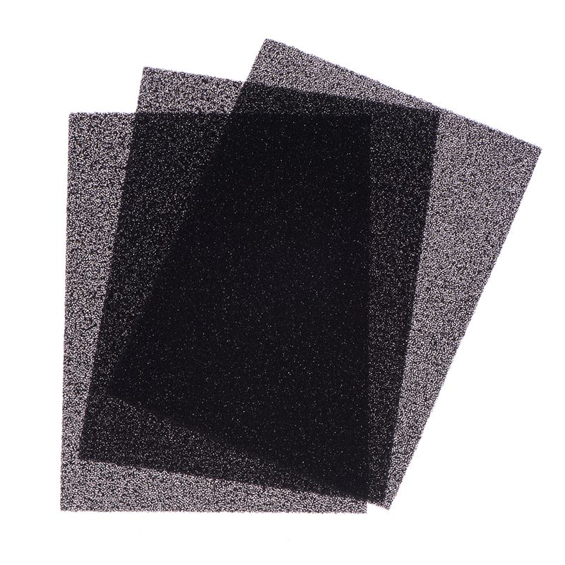 Lot de 3 filtres à charbon universels