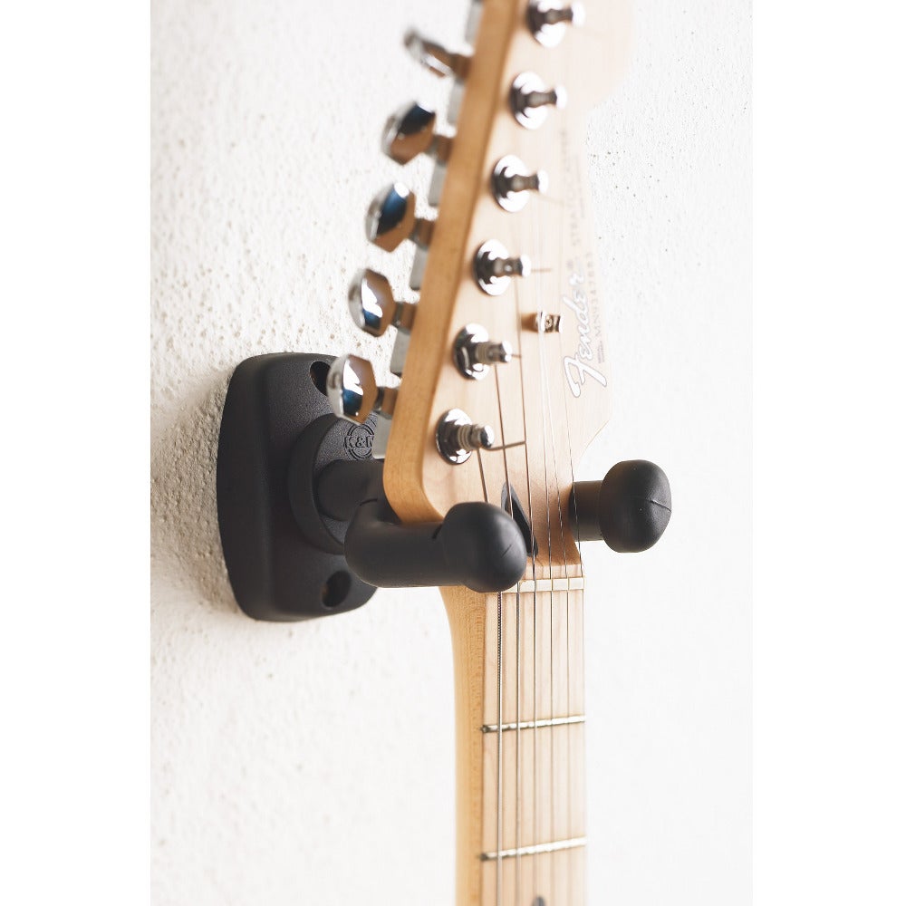 Konig & Meyer 16250 gitaar muurbeugel zwart