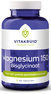 Vitakruid Magnesium 150 Bisglycinaat Tabletten 180TB