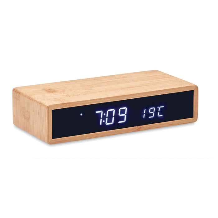 GiftRetail MO6139 - MORO Chargeur sans fil en bambou