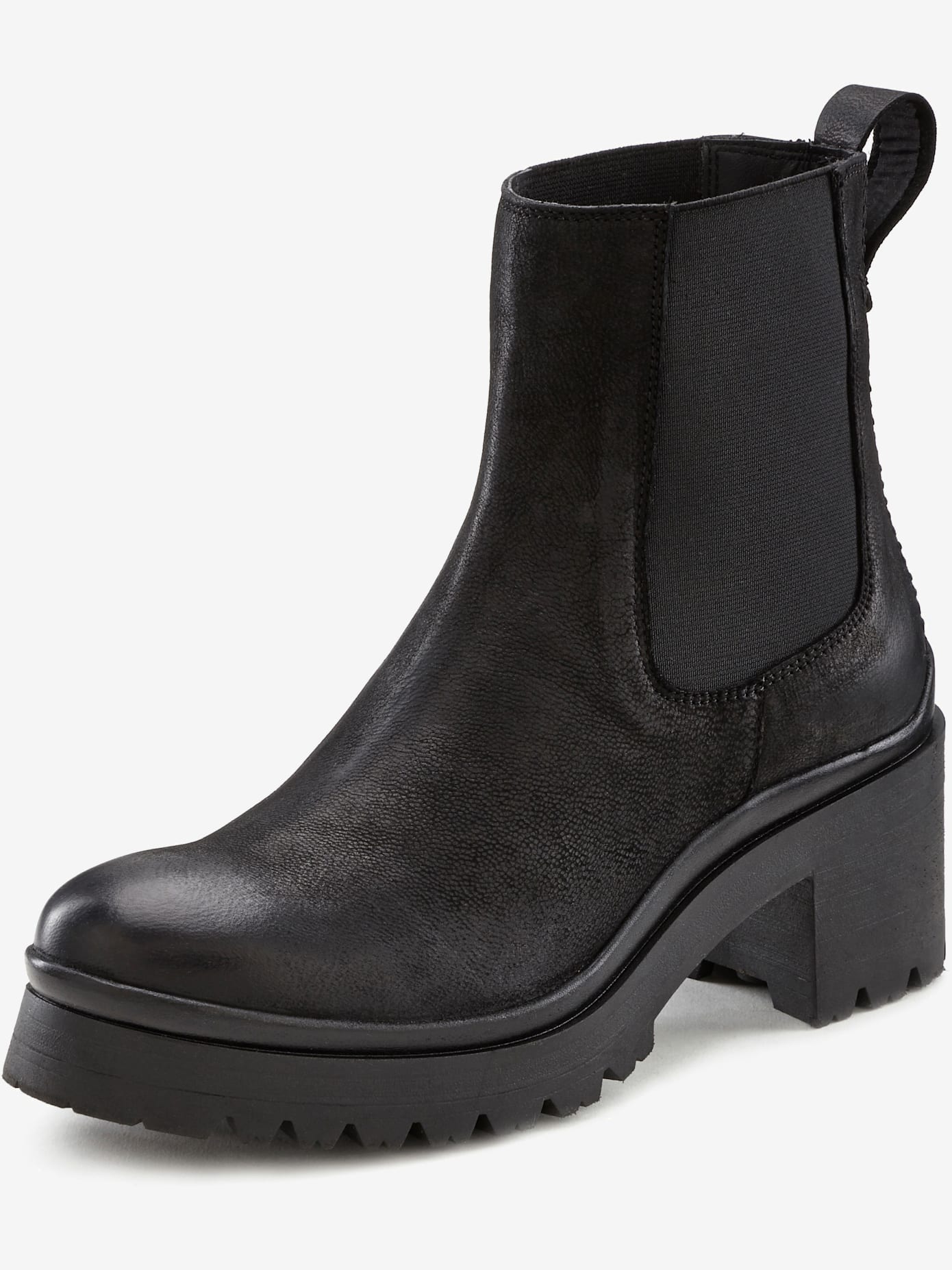 Bottines chelsea bottines d'hiver en cuir de qualité