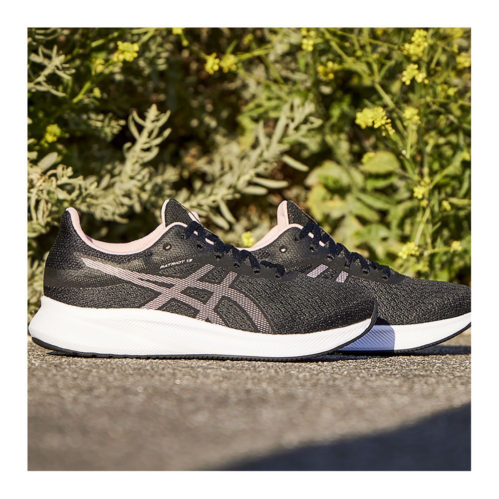 Asics PATRIOT 13 - Chaussures running Femme black/frosted rose
