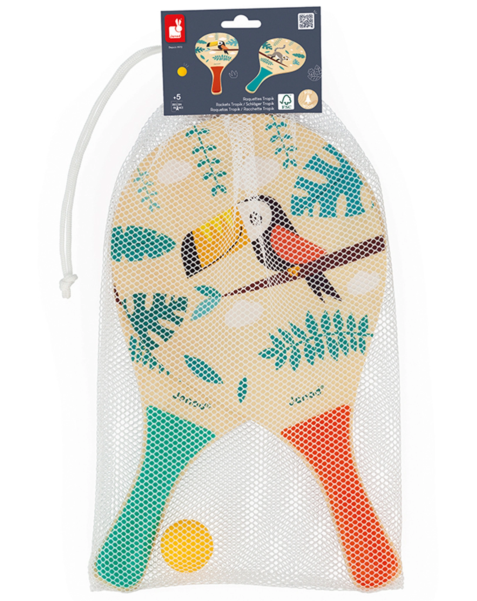 Beachball-Set TROPIC in bunt