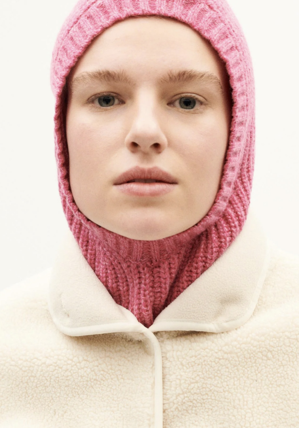 Thinking Mu Sturmhaube Jude Balaclava Pink