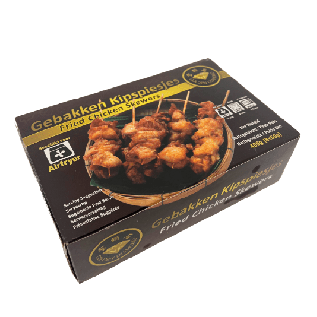 Golden Diamond Bevroren Gebakken Kipspiesjes 8x50g