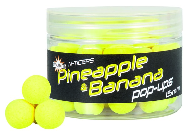 Pop-Ups Dynamite Baits N-Ticers Ananas & Banane
