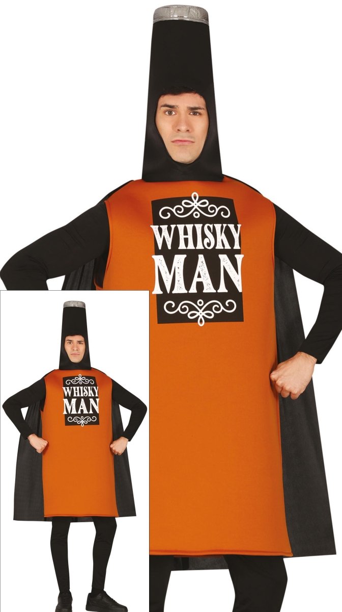 Whiskey Fles Kostuum
