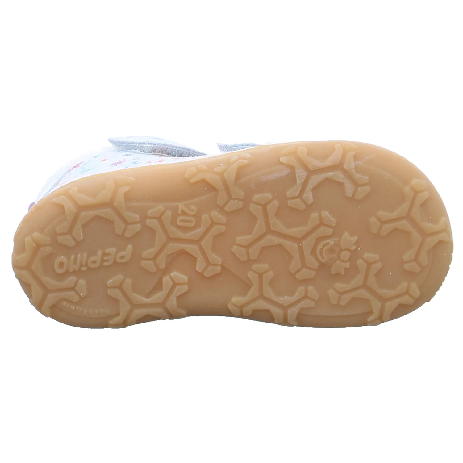 PEPINO Baby-Sommer-Bottine Weiss Leder  Mädchen Minilette