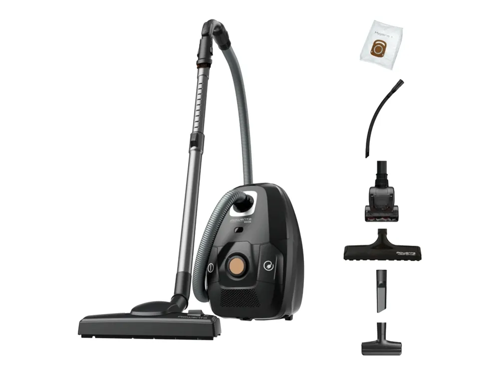 Rowenta Green Force RO6189EA - Støvsuger - beholder - pose - sort