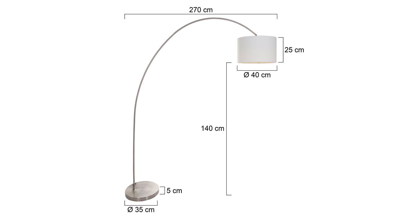 Vloerlamp 7977ST Solva Mexlite