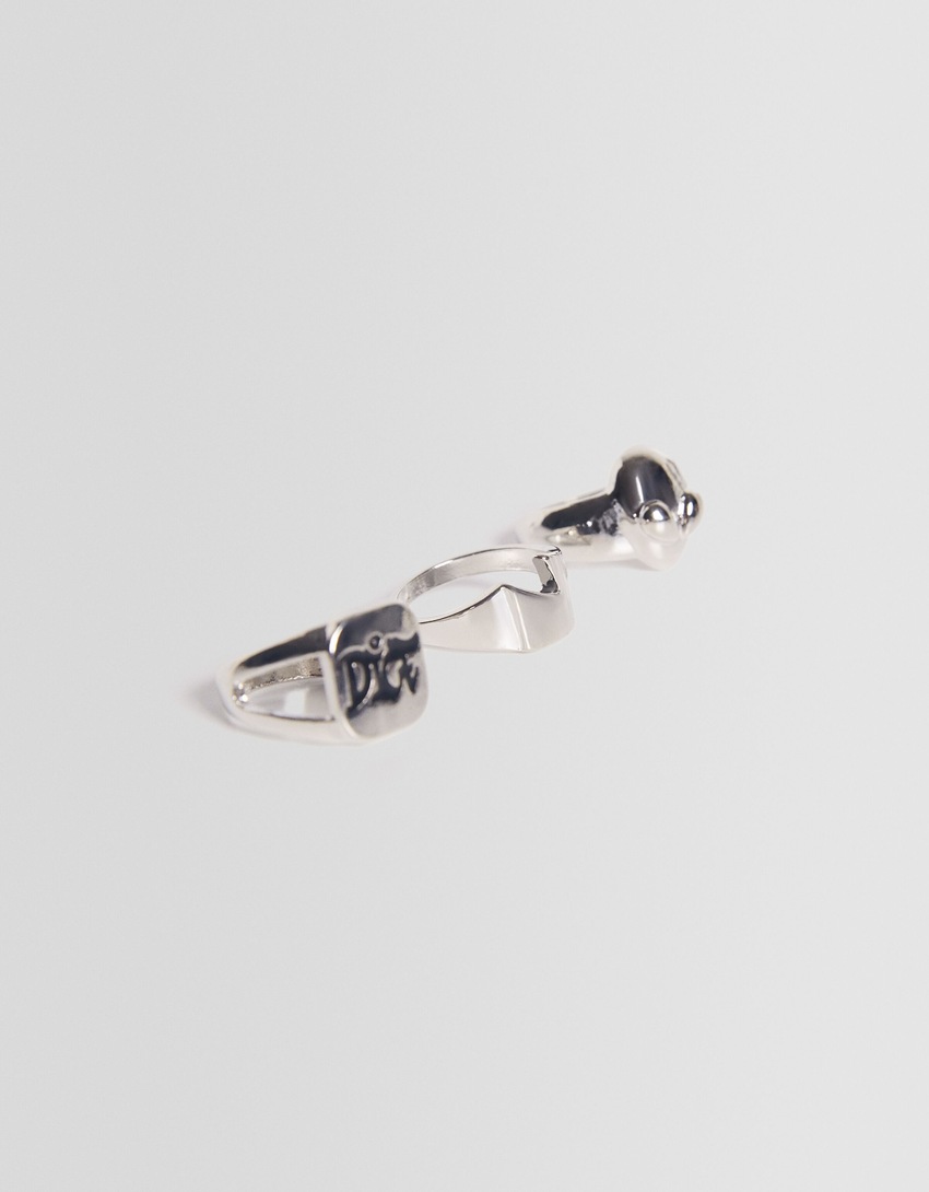 Conjunto de 3 anéis