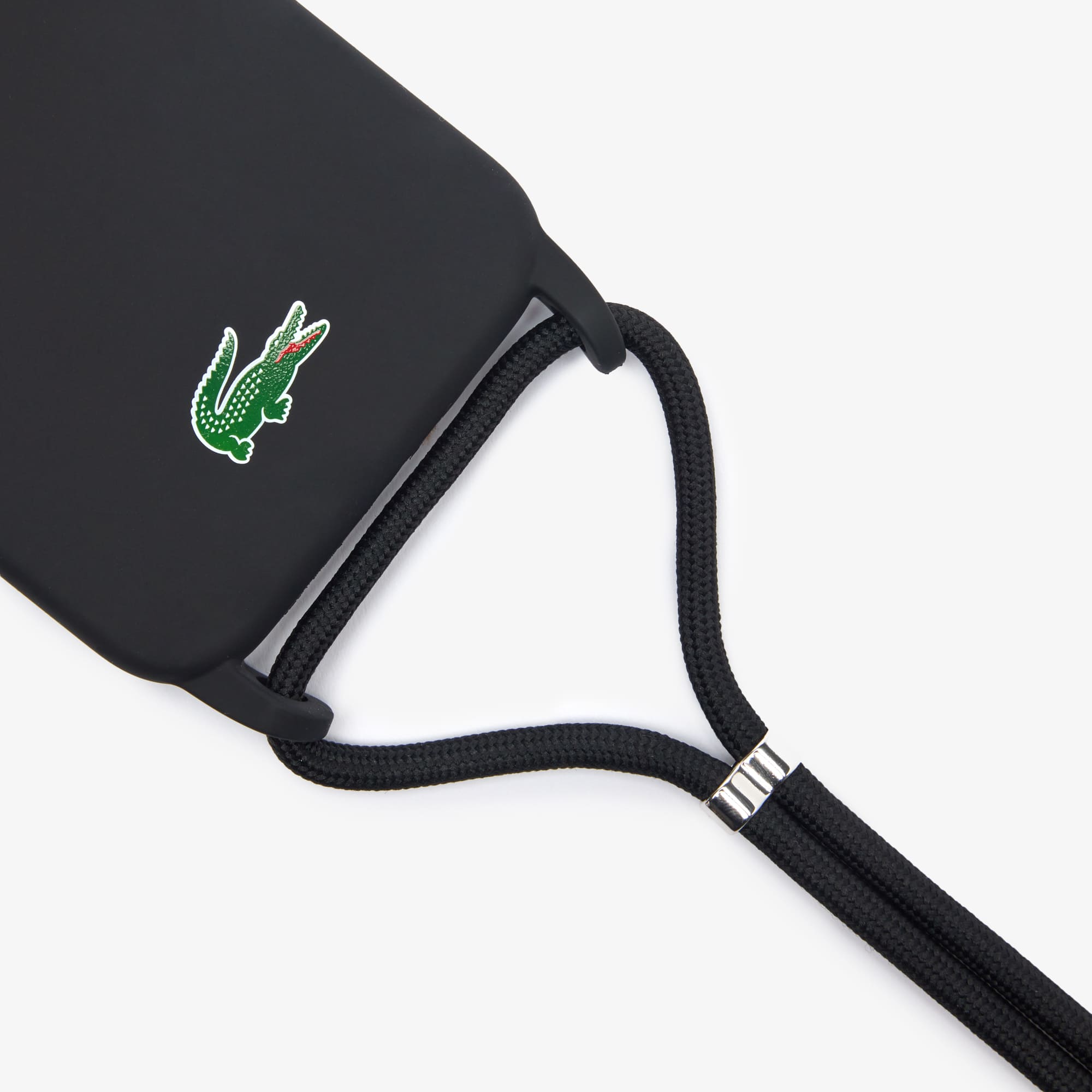 Coque iPhone 15 Pro Max en silicone Coques iPhone - Noir - Lacoste - Unisex