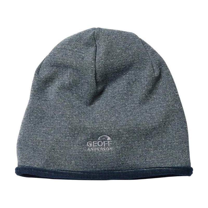 Bonnet Homme Geoff Anderson Wizwool Grid Hood - Gris