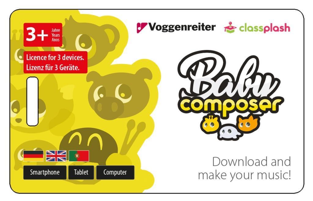 Glockenspiel mit Musik-App BABY COMPOSER