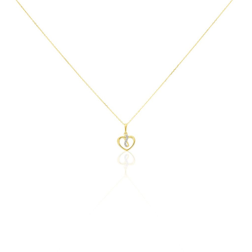 Collier Irmina Or Jaune Diamant