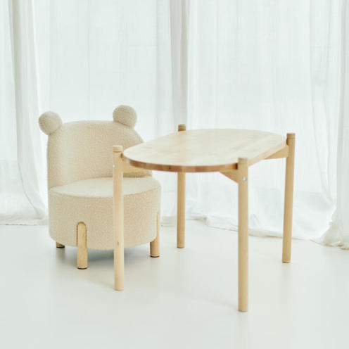 Berceau 2 en 1 Teddy Ecru - CHILDHOME