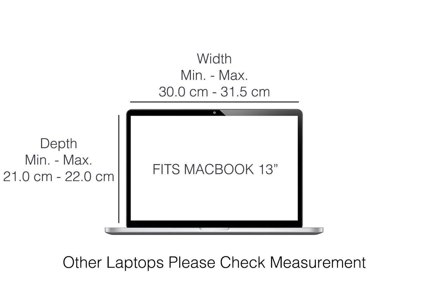 Philbert - Sun Shade & Privacy Sleeve/Bag Hemp MacBook 13'', Black