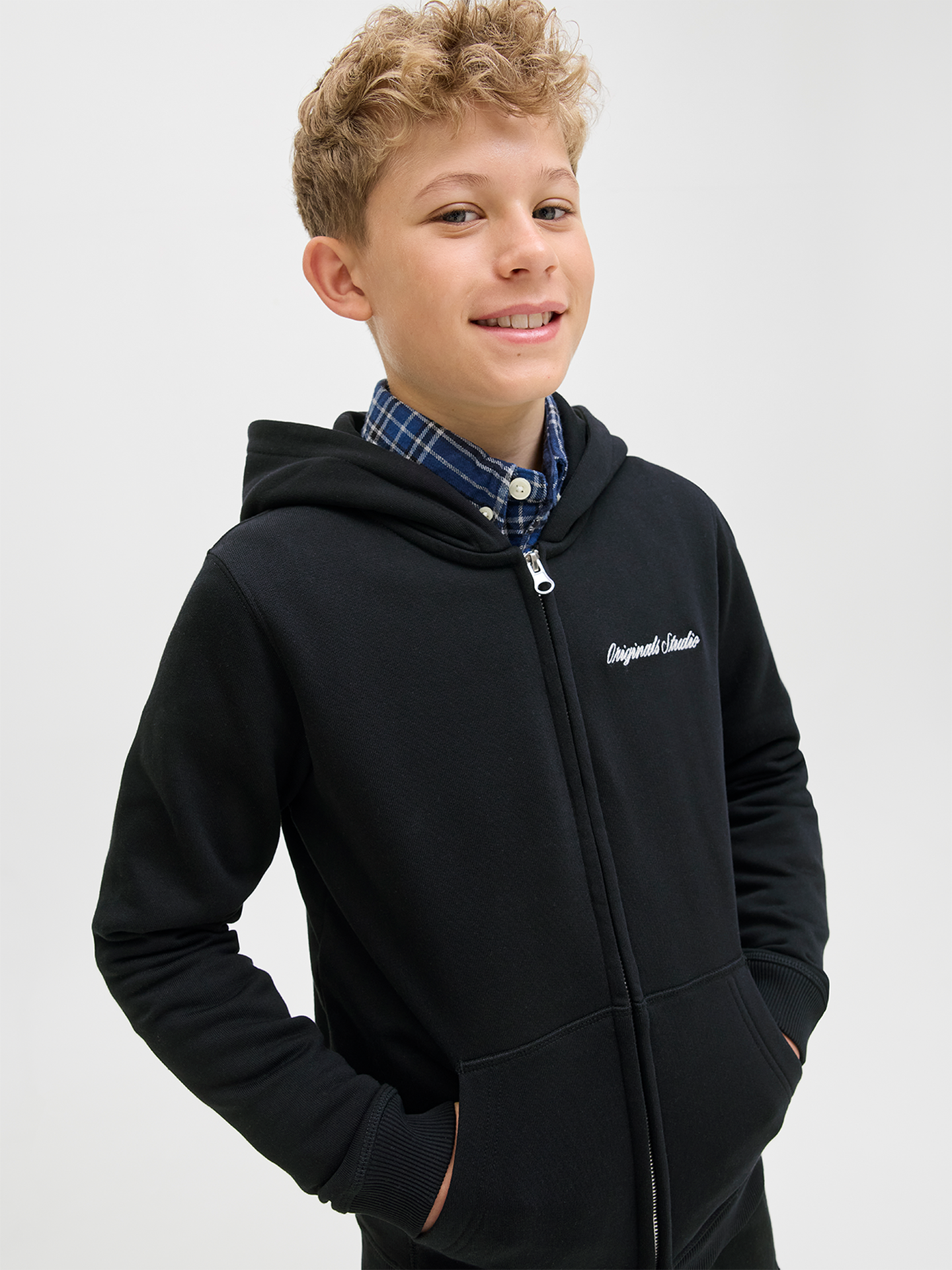 Norrebro Sweat Zip Hood Jnr
