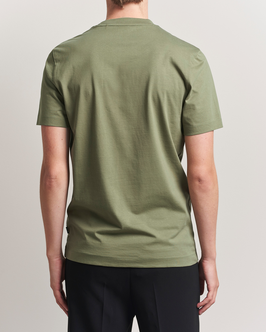 BOSS BLACK Thompson Crew Neck T-Shirt Medium Green