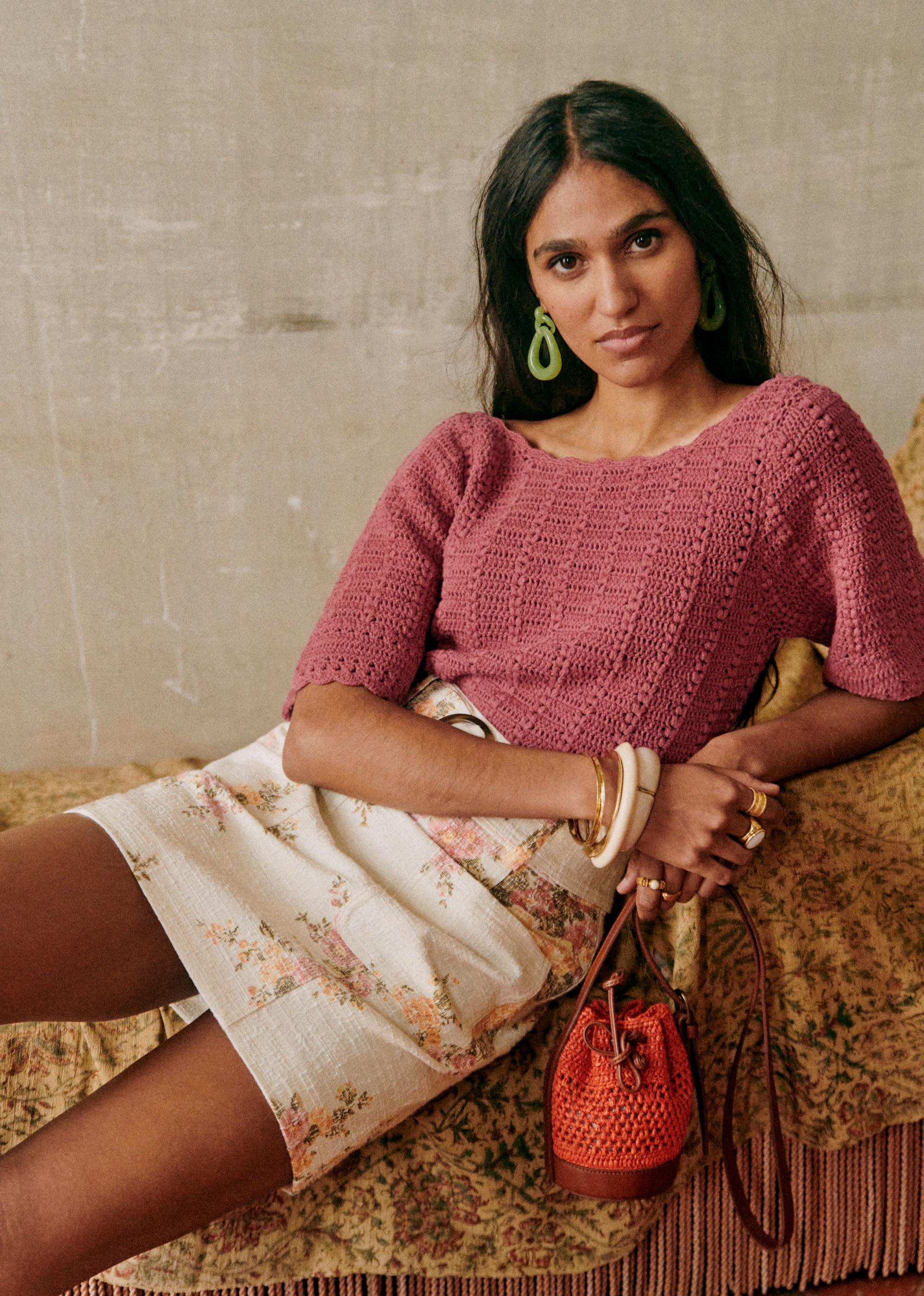 Pull Amael - Bois de Rose Foncé - E-SHOP/MAILLE 5905423