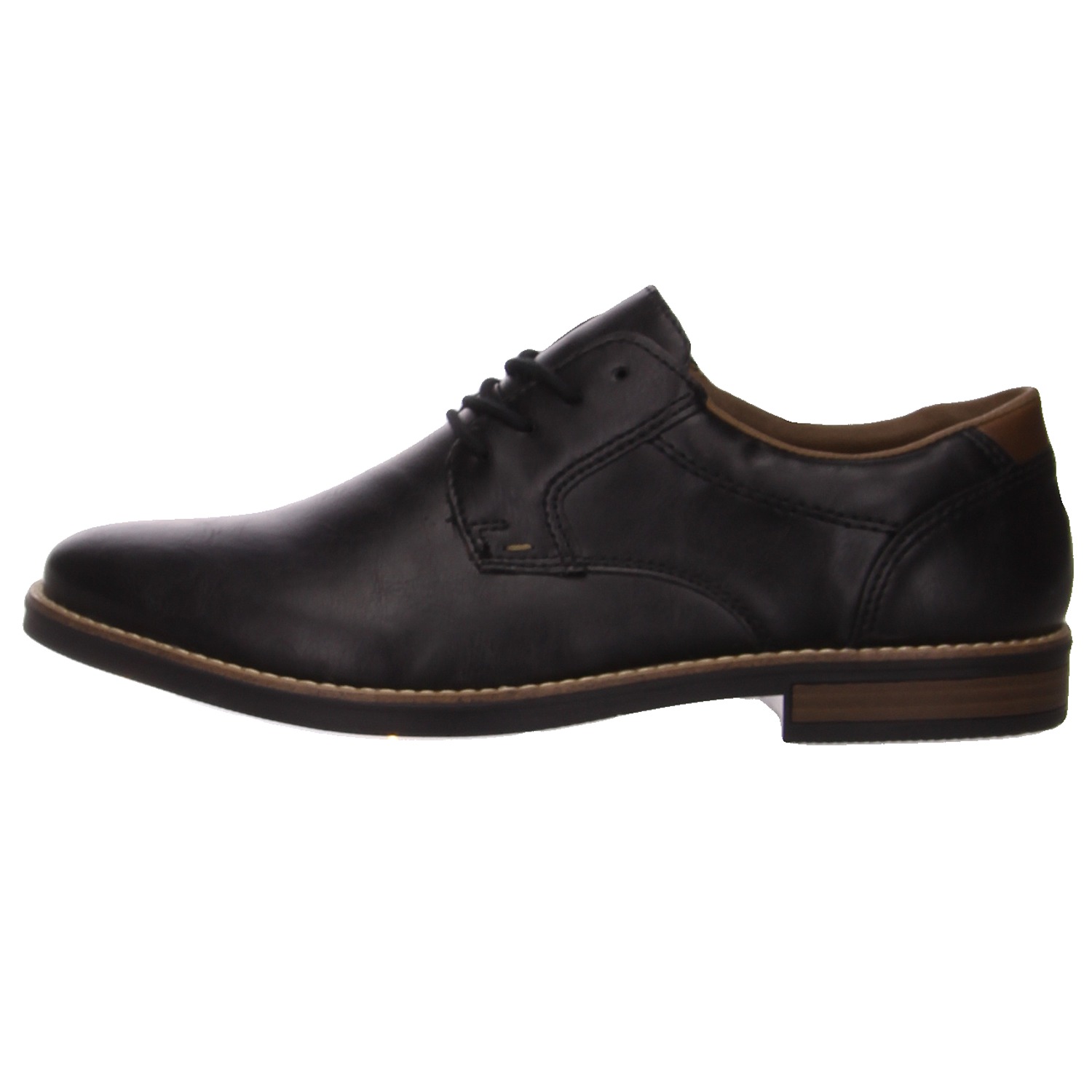 Rieker Schnürschuhe schwarz schwarz